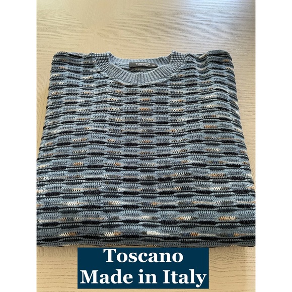 Toscano, Made in Italy Sweater Sz Lg - Picture 1 of 7